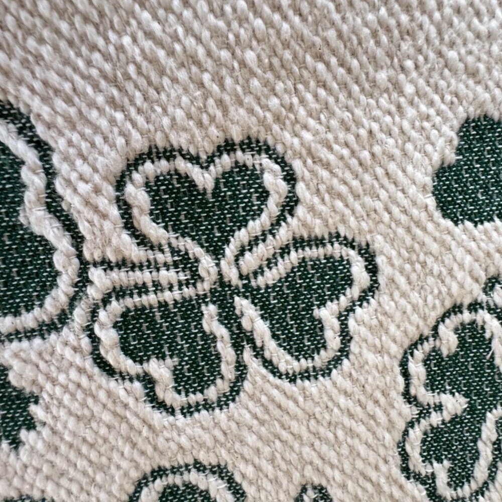 The Farmhouse St Patricks Day Table Runner Reversible Shamrocks Home Decor - Picture 7 of 12